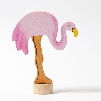 Stecker Steckfigur Flamingo