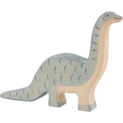 HOLZTIGER Brontosaurus, Holzfigur