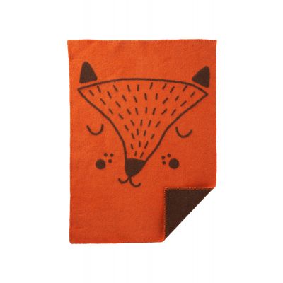 Klippan Woll-Decke Fuchs, orange