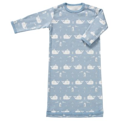 Sommer-Schlafsack mit Armen, Sleeping bag, Whale blue, 6-12 Monate