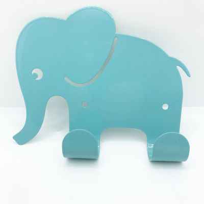 Kleiderhaken Elefant pastell blau - Elephant Hook