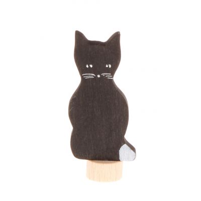 Grimms Steckmotiv Katze für Kerzenhalter