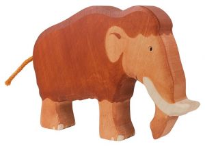 HOLZTIGER Mammut, Holzfigur